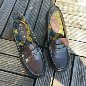 Haruta Japanese Leather Women’s Penny Loafers